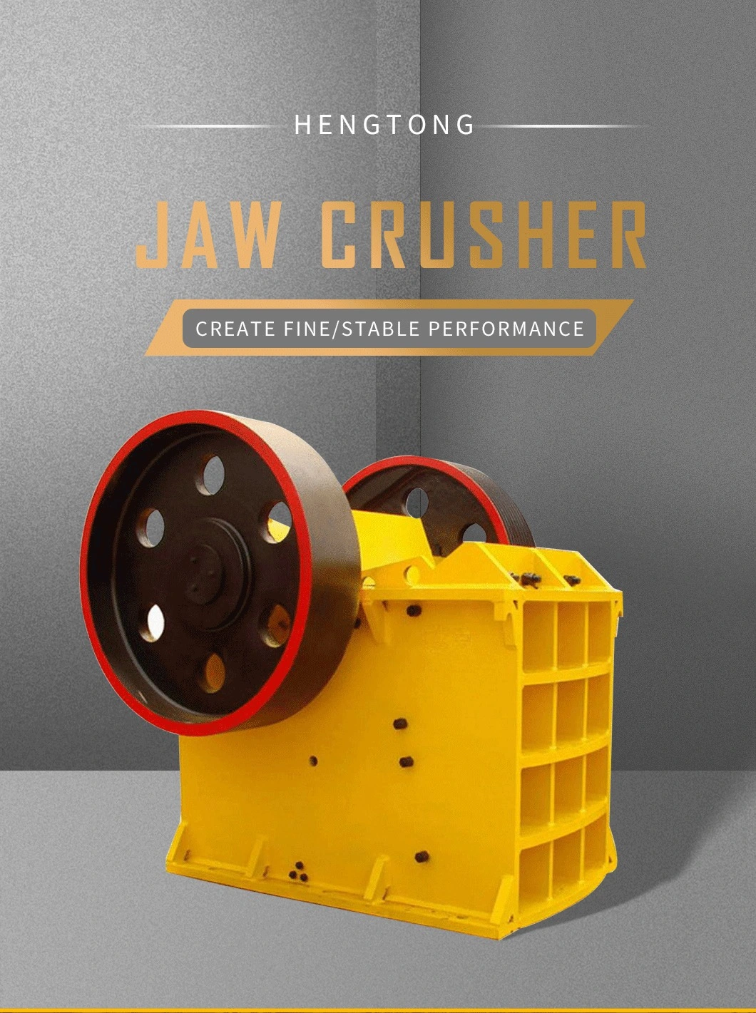 PE Small Coal Gangue Crusher Rock Crushing Crusher Jaw Series Crusher with Electric Motor